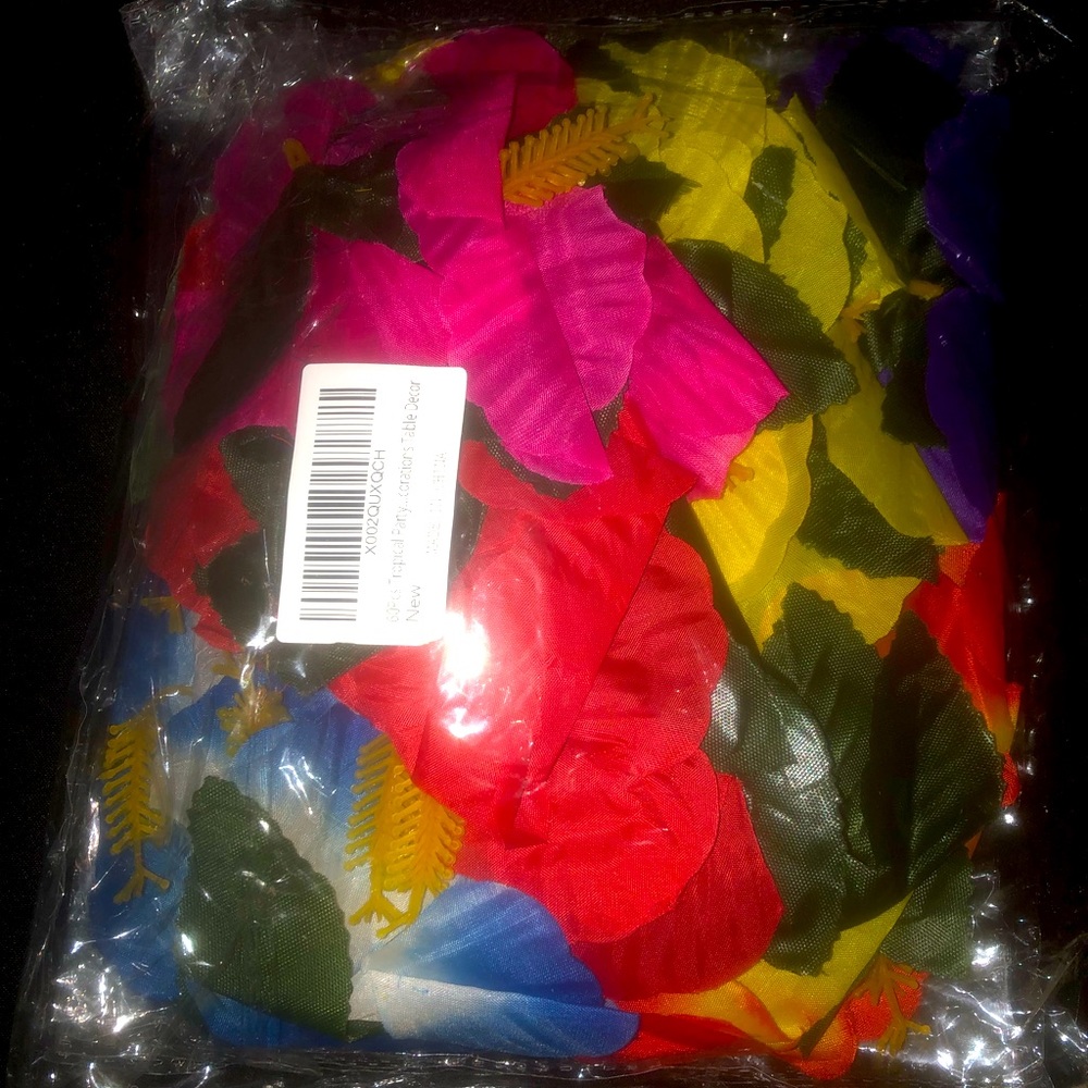 Fake flowers . Vines